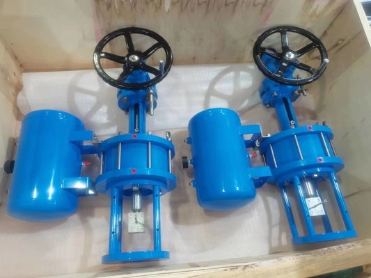 1 Year Warranty Pneumatic Linear Actuator For Pinch Valve  0.1KN - 500KN