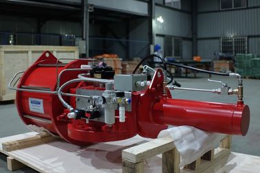 Spring Return Scotch Yoke Type Pneumatic Actuator Nodular Cast Iron ISO9001:2015 Approved
